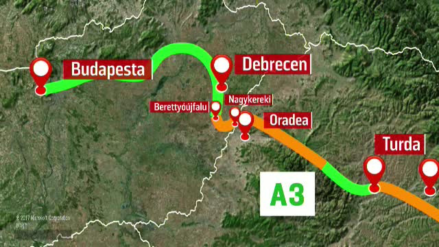 Ungaria a inceput constructia autostrazii spre Romania, care se opreste insa la granita. Ce se intampla intre timp cu A3