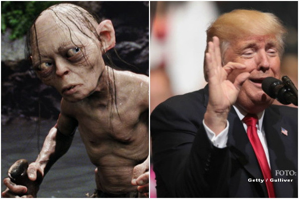 Cel mai amuzant moment al anului, intr-un show TV. Gollum din Stapanul Inelelor citeste mesajele lui Trump de pe Twitter