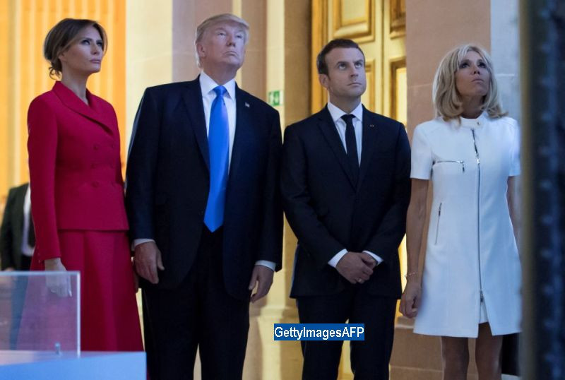 Melania si Brigitte