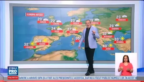 Vreme calduroasa in sudul tarii, ploi abundente in restul tarii. Prognoza meteo pentru weekend