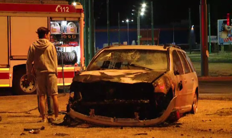 Dezastrul provocat de o soferita din Timisoara in miez de noapte. De unde se intorcea femeia de 40 de ani