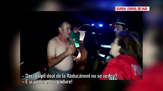 Barbatul care a anuntat la 112 ca s-a prabusit un avion in Iasi, amendat. 200 de salvatori au fost mobilizati