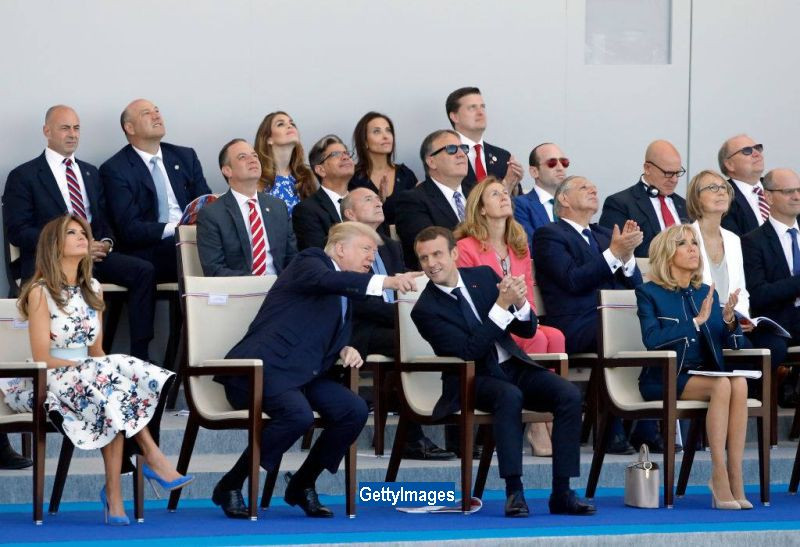 Parada militara cu ocazia Zilei Nationale a Frantei