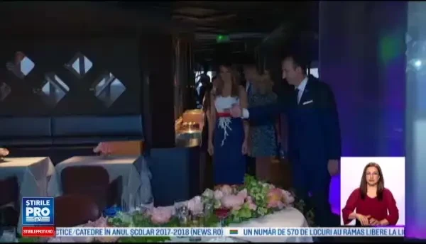 Trump si Macron, la parada militara de Ziua Frantei. Ce compliment i-a facut presedintele SUA sotiei omologului sau