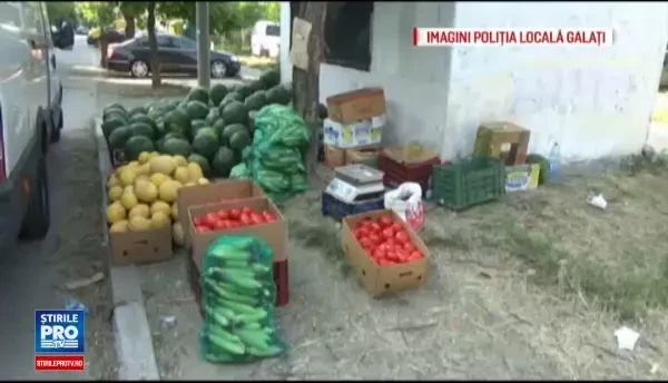 Scandal in Galati, dupa ce politistii au amendat vanzatorii de pepeni: Sa dea Dumnezeu sa te manance viermii