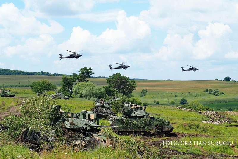 Klaus Iohannis, la cel mai mare exercitiu NATO din acest an, desfasurat in Romania. "E bine ca inamicul sa fie surprins"