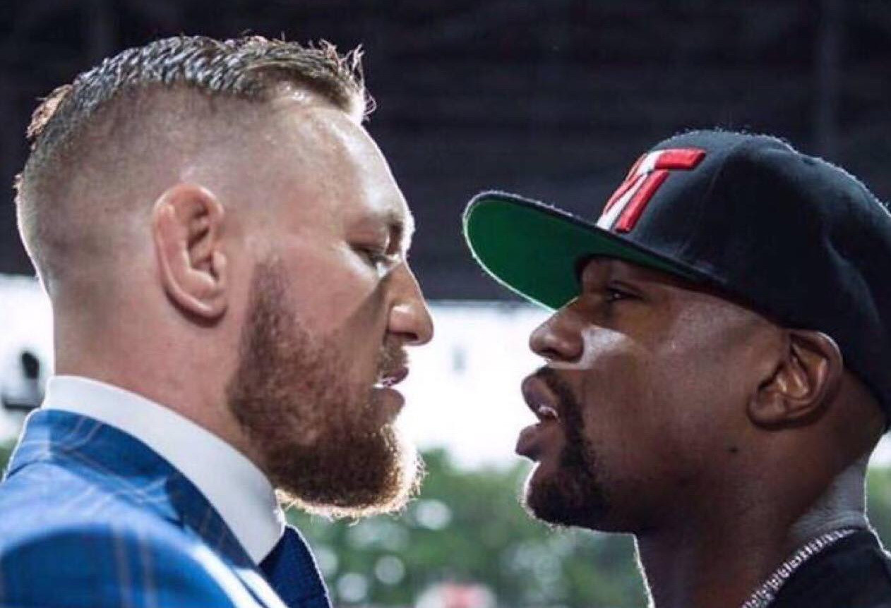 Ce a facut Mayweather dupa ce a vazut fotografia de la prima conferinta de presa cu McGregor