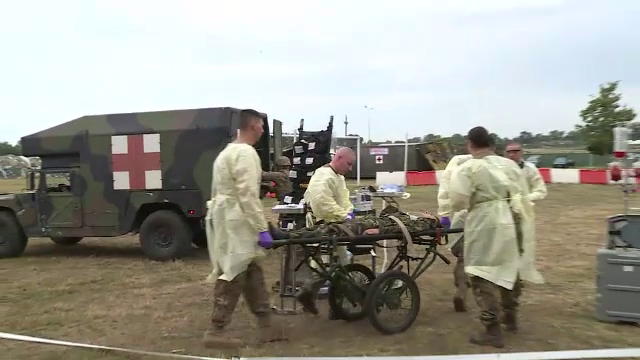 Medicii militari romani si americani, in cel mai mare exercitiu NATO. Mesajul transmis de medicul sef al Armatei Americane