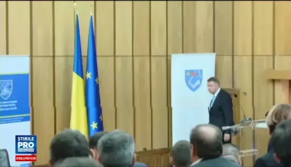 Klaus Iohannis, vizita oficiala in Harghita si Covasna. Reactia presedintelui cand primeste steagul Tinutului Secuiesc