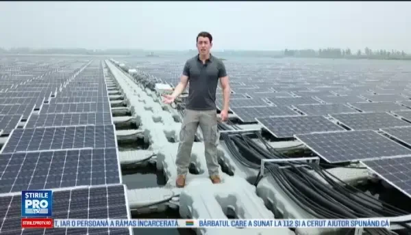 Cea mai mare ferma solara plutitoare din lume, construita in China. Energie verde pentru 15.000 de familii