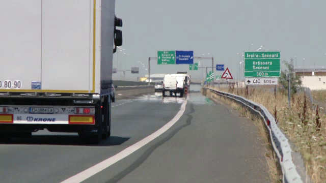 Sentinta in premiera. Ce despagubiri a primit un sofer care si-a avariat masina dupa ce a lovit un caine pe autostrada