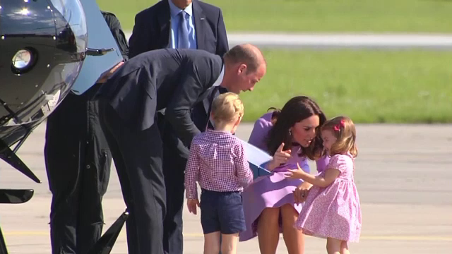 Reactia inedita a printesei Charlotte. Ce i-a smuls ducesa Kate din mana. VIDEO