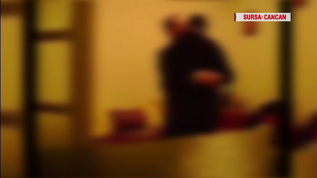 Episcopul de la Husi a parasit Romania. Parintele a fost fotografiat in aeroport alaturi de alti doi barbati