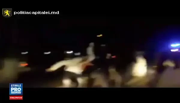 Doi miri din Chisinau au ajuns la sectia de politie chiar in noaptea nuntii, dupa ce mirele a devenit violent. VIDEO