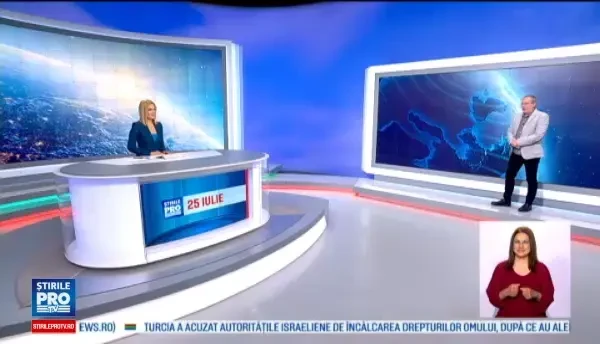 Cod galben de furtuni in jumatatea de vest a tarii si arsita in restul tarii. Prognoza meteo pana vineri