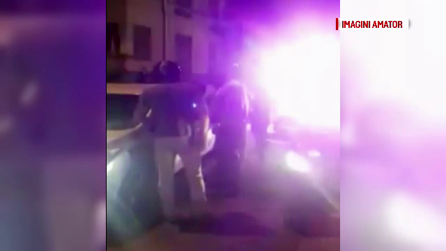 Un motociclist a trecut pe rosu trei semafoare la rand in Pitesti. Circul care a urmat dupa ce a fost oprit de politie