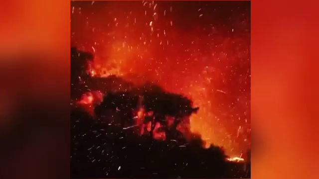 Focul continua sa faca ravagii in Franta, in zona statiunilor turistice de la Mediterana. 12.000 de persoane, evacuate