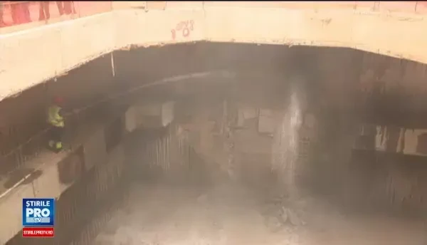 Tunelul de la Magistrala 5 de metrou, finalizat intr-un ritm de 2 ori mai lent ca inainte de 1989