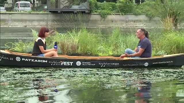 De acum, va puteti plimba pe raul Dambovita cu barca sau canotca, gratuit