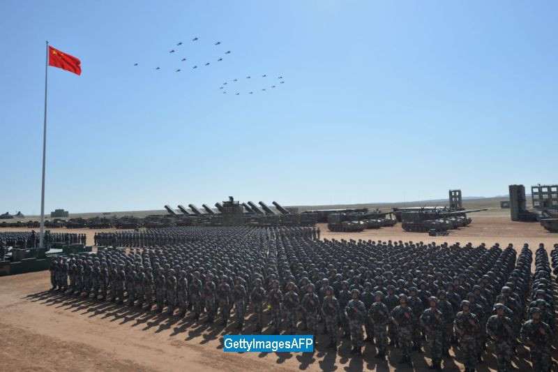 Parada militara in China