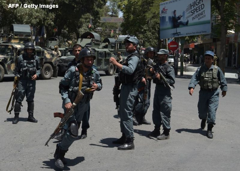 Fortele afgane au pus capat dupa 4 ore asaltului jihadistilor Statului Islamic asupra ambasadei irakiene de la Kabul