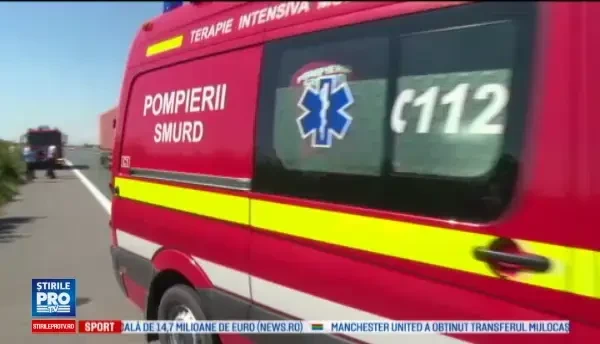 Vacanta se putea termina tragic pentru o familie din Braila, implicata intr-un accident rutier. Medic: Au avut mare noroc