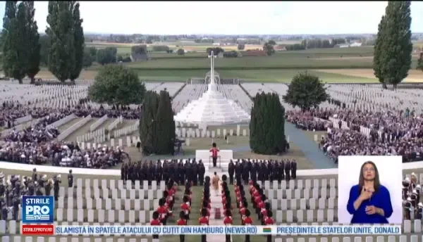 Ceremonii emotionante in Belgia. Printul William si ducesa de Cambridge, pezenti la comemorarea soldatilor morti in razboi