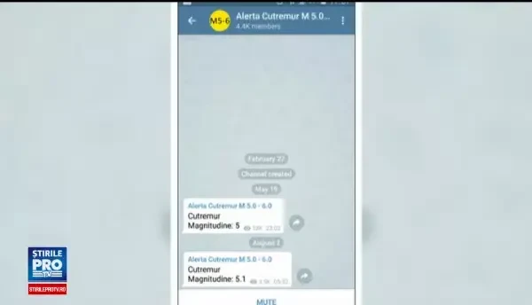 Aplicația prin care puteți afla că o să fie cutremur cu 30 de secunde înainte