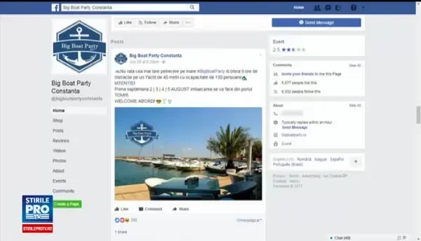 Greșeala comisă de zeci de persoane care sperau să participe la o petrecere pe iaht în Marea Neagră