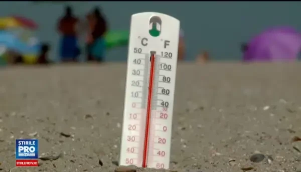55 de grade Celsius, la nivelul solului pe litoral. Avertismentul medicilor