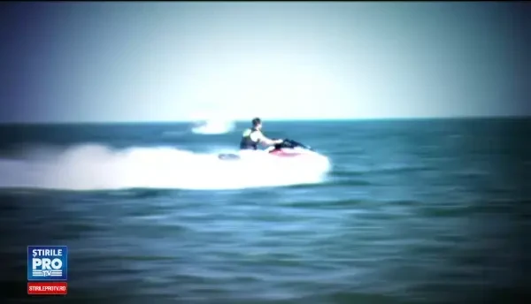 Filmul accidentului mortal cu skijetul, de la Costinești. Primele măsuri luate de Poliție