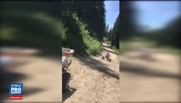 Carturi, biciclete sau tras cu arcul. Activitățile turiștilor din Poiana Brașov