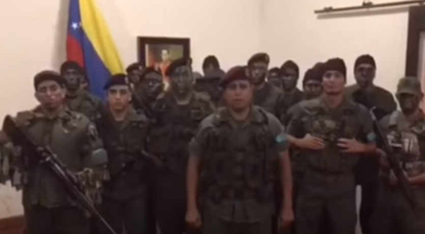 Revoltă înăbușită în Venezuela. Un grup rebel al armatei a atacat o bază militară