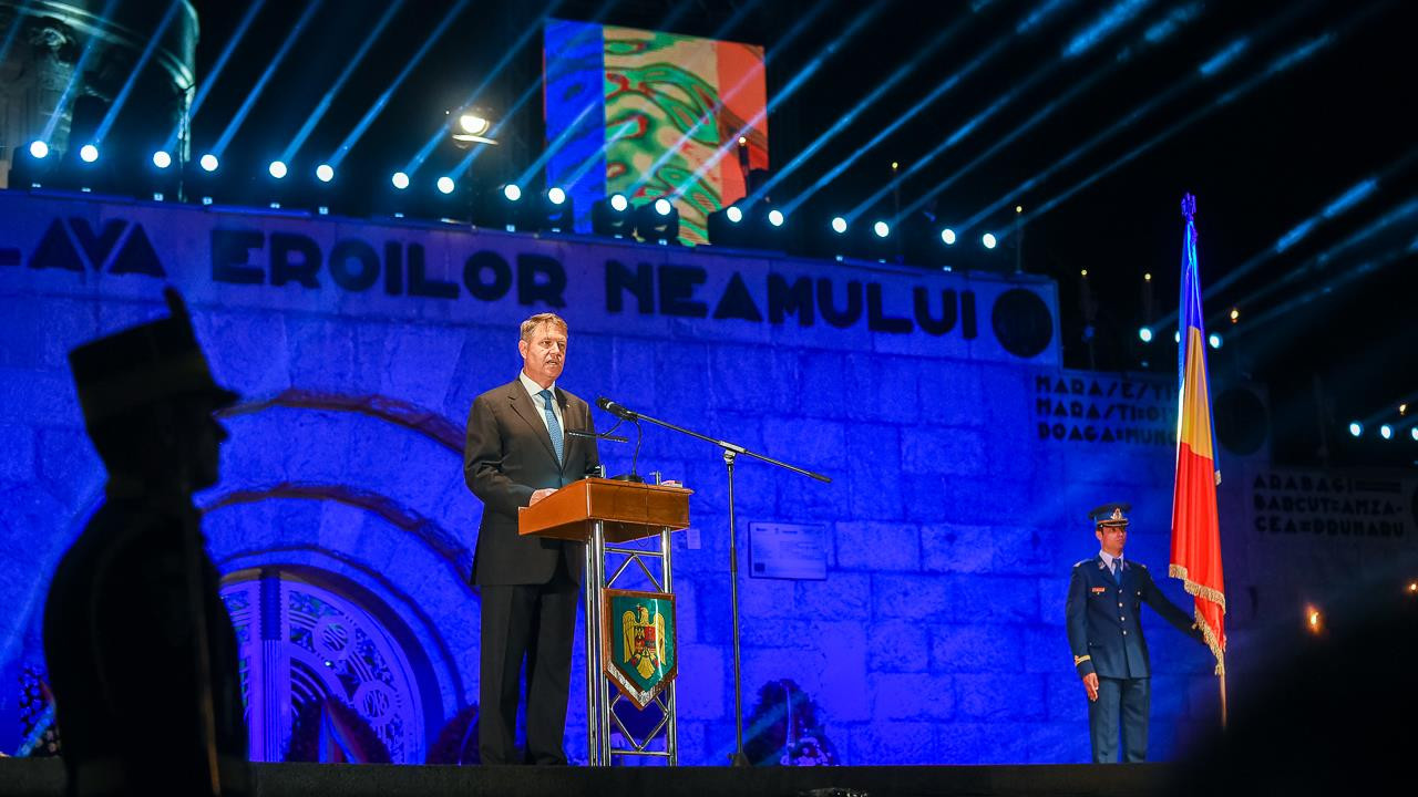 Mesaj emoționant al lui Klaus Iohannis la Mărăşeşti: ”Nu este mai mare onoare!”