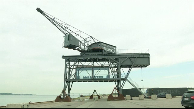 O macara folosită la descărcatul cărbunelui a fost transformată într-un minihotel de lux