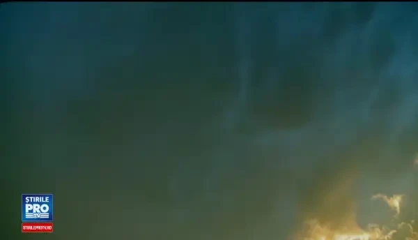 După 3 zile de arșiță, furtunile s-au abătut asupra României