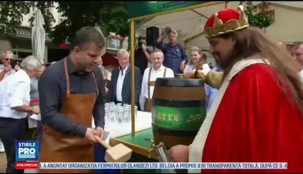 Festivalul berii în Berlin, pe o terasă imensă care apare în Cartea Recordurilor