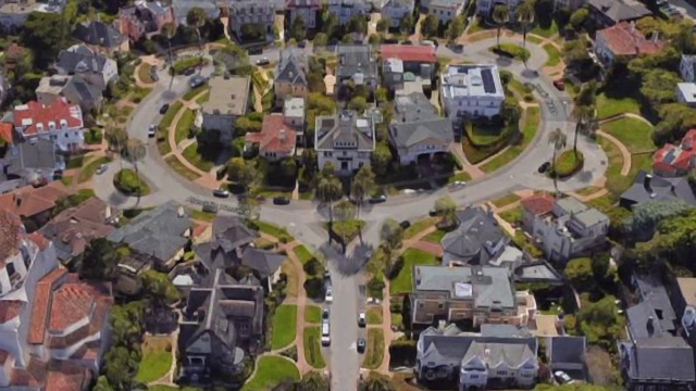 Un cuplu de imigranţi chinezi a cumpărat o stradă privată din San Francisco iritând bogătașii din zonă