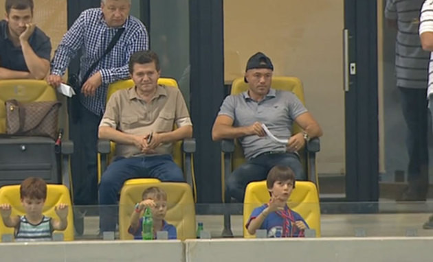 Aparitie rara a lui Adrian Ilie.