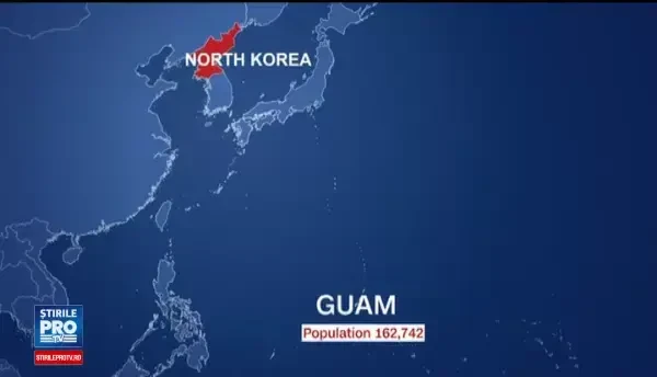 Coreea de Nord analizează serios lansarea unei rachete balistice în Guam