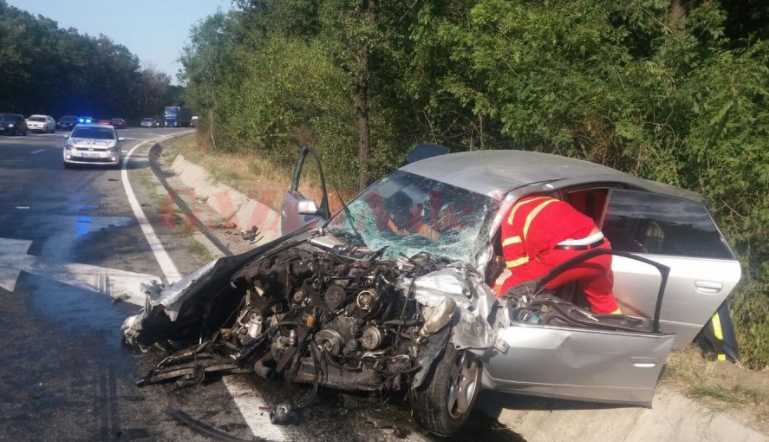 O femeie însărcinată a murit în urma unui accident în județul Olt