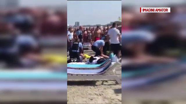 Opt interlopi, reținuți după ce s-au bătut pe o plajă din Mamaia