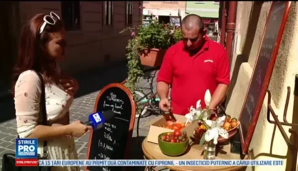 Soluţia inedită a fermierilor din Braşov: roşiile vândute la bistro
