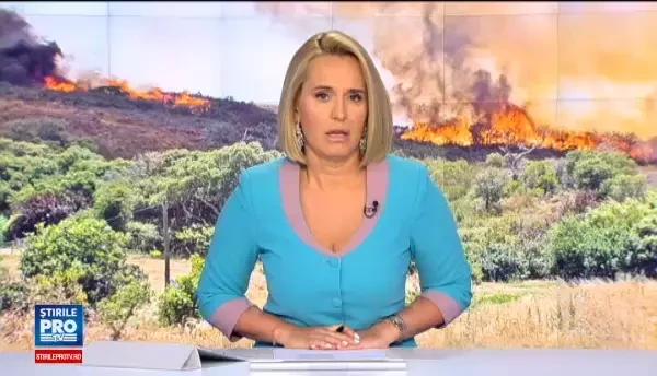 Oraș grecesc, amenințat de incendiile de padure. 20 de case au suferit pagube