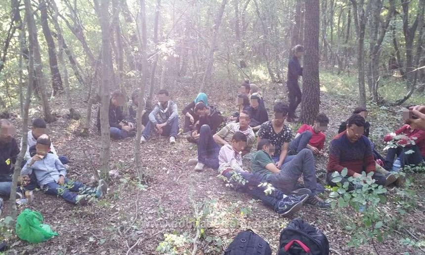 25 de sirieni şi trei călăuze bulgare, depistaţi la frontieră. Unde voiau să ajungă