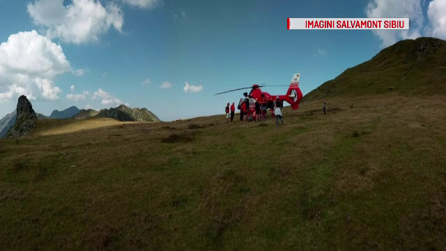 Operațiune de salvare la cota 2.300, în Făgăraș. Ce a pățit o turistă