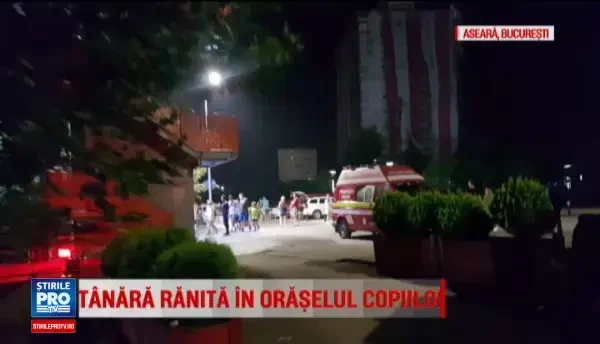 Tânăra de 23 de ani, la spital după ce s-a rănit în timp ce se dădea pe tiroliana