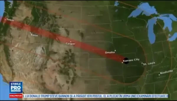 Eclipsă totală de soare peste 3 zile în Statele Unite