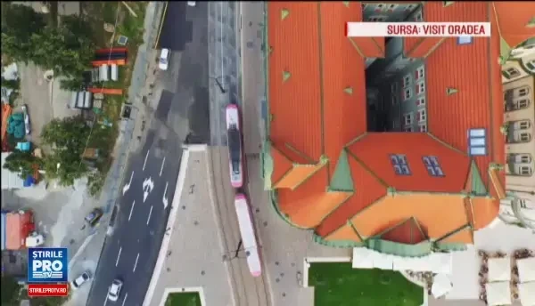 Oradea, un oraș lăudat de turiști.