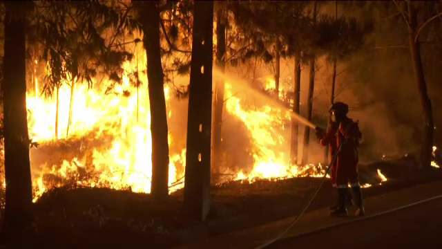 Un elicopter de pompieri s-a prăbuşit în Portugalia